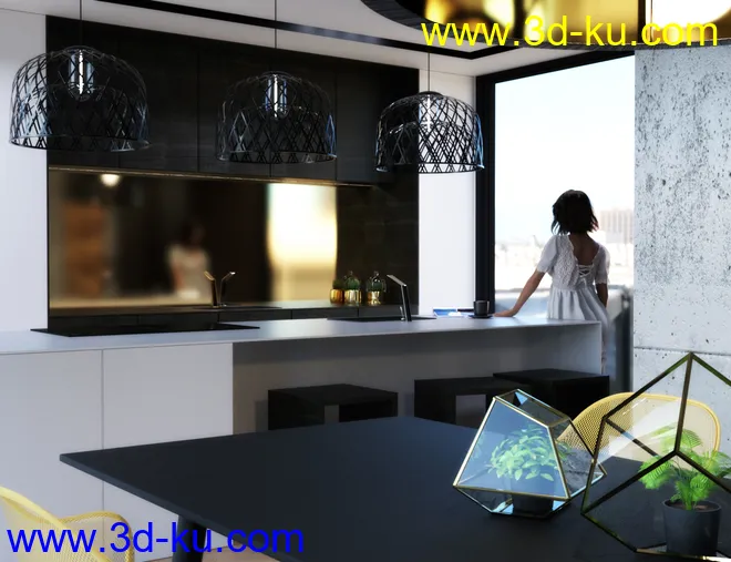 Luxury Apartment模型的图片11