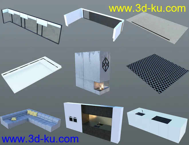 Luxury Apartment模型的图片13