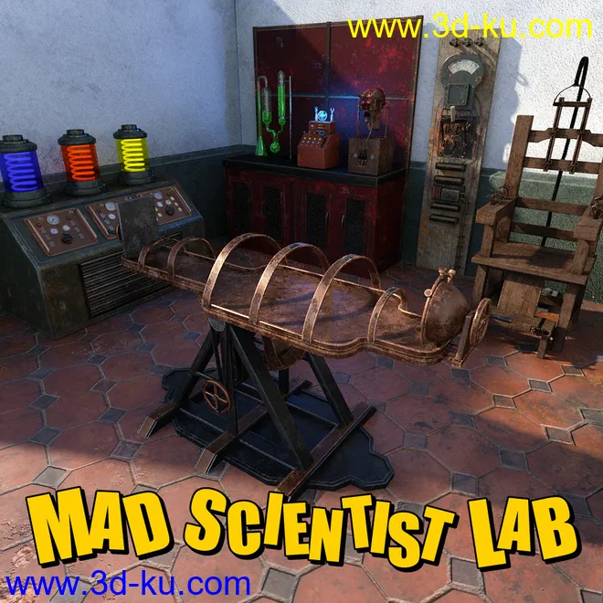 MAD Scientific LAB for DS Iray模型的图片1