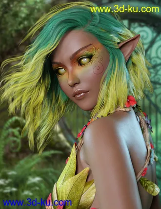 3D打印模型Madhi for Genesis 8 Female的图片