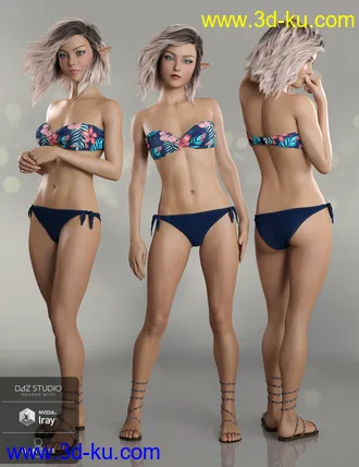 3D打印模型Madhi for Genesis 8 Female的图片