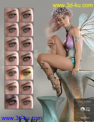 3D打印模型Madhi for Genesis 8 Female的图片