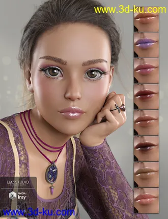 3D打印模型Madhi for Genesis 8 Female的图片
