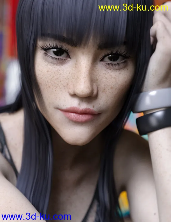 Mari HD for Genesis 8 Female模型的图片2