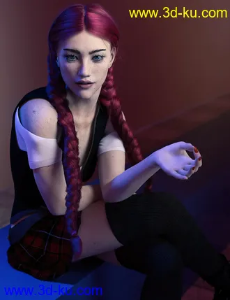 3D打印模型Mari HD for Genesis 8 Female的图片