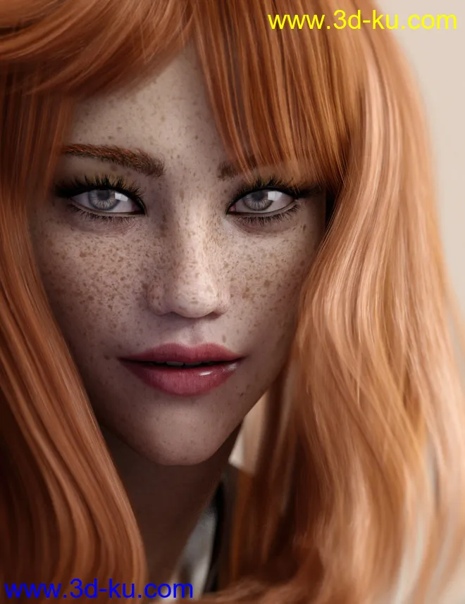 Mari HD for Genesis 8 Female模型的图片4