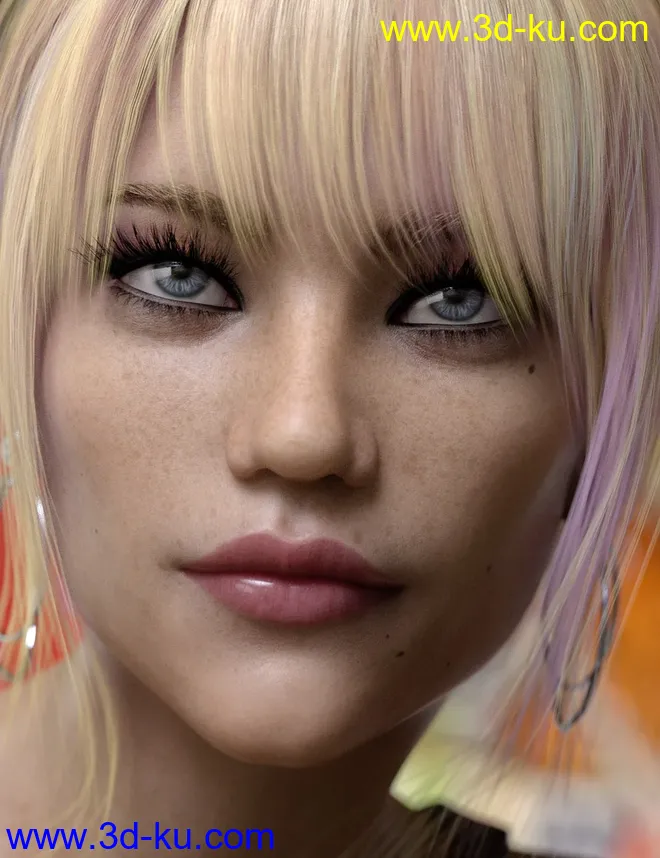 Mari HD for Genesis 8 Female模型的图片6