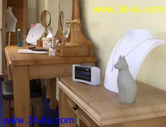 3D打印模型Maria's Dressing Room的图片