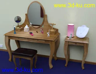 3D打印模型Maria's Dressing Room的图片