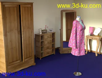 3D打印模型Maria's Dressing Room的图片