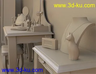 3D打印模型Maria's Dressing Room的图片