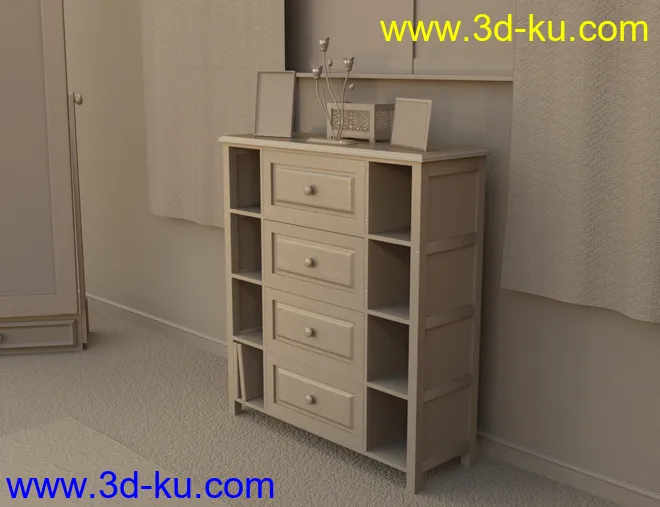 Maria's Dressing Room模型的图片10