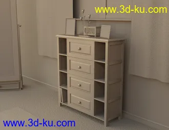 3D打印模型Maria's Dressing Room的图片