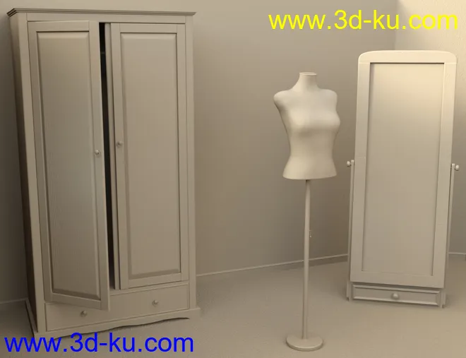 Maria's Dressing Room模型的图片11