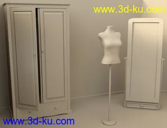 3D打印模型Maria's Dressing Room的图片