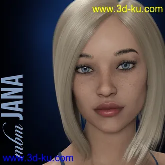 3D打印模型MbM Jana for Genesis 3 and 8 Female的图片