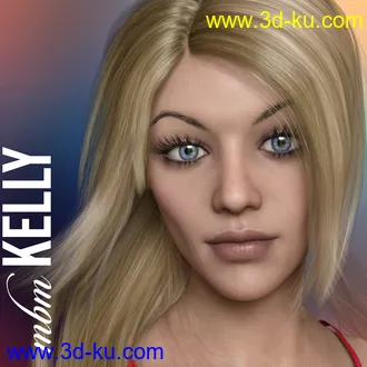 3D打印模型MbM Kelly for Genesis 3 and 8 Female的图片