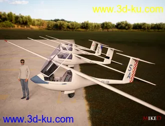 3D打印模型MD Glider的图片