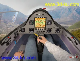 3D打印模型MD Glider的图片