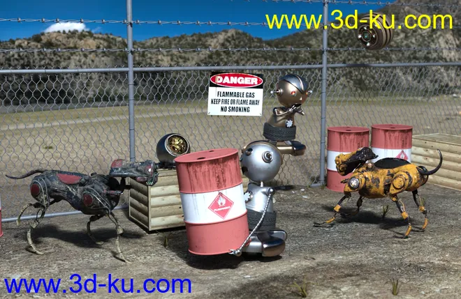 MECK9 Textures - Factory Reset模型的图片3