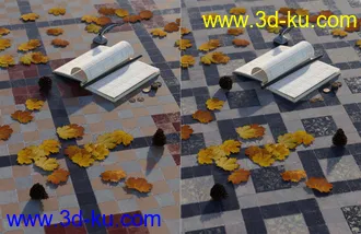 3D打印模型Medieval Church Floor Tile Iray Shaders Vol 1的图片