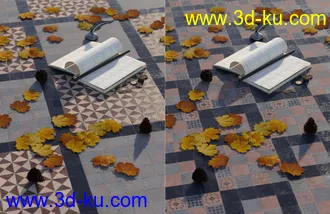 3D打印模型Medieval Church Floor Tile Iray Shaders Vol 1的图片