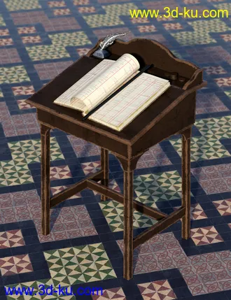 3D打印模型Medieval Church Floor Tile Iray Shaders Vol 2的图片