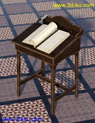 3D打印模型Medieval Church Floor Tile Iray Shaders Vol 2的图片