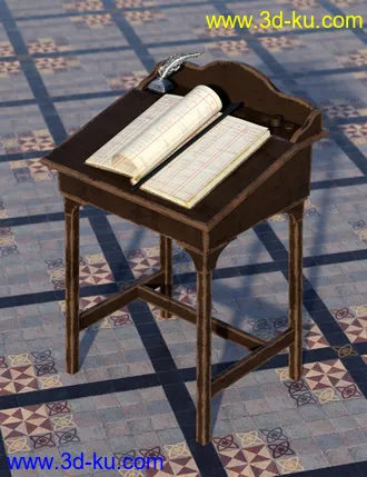 3D打印模型Medieval Church Floor Tile Iray Shaders Vol 2的图片