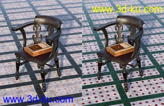 3D打印模型Medieval Church Floor Tile Iray Shaders Vol 3的图片