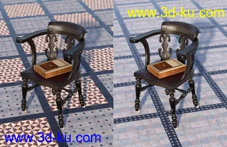 3D打印模型Medieval Church Floor Tile Iray Shaders Vol 3的图片
