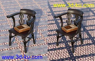 3D打印模型Medieval Church Floor Tile Iray Shaders Vol 3的图片