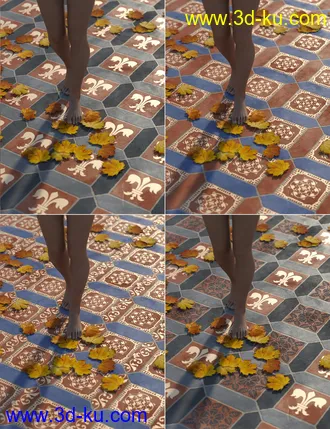 3D打印模型Medieval Inspired Floor Tile Shaders的图片