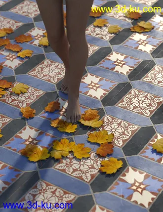 3D打印模型Medieval Inspired Floor Tile Shaders的图片