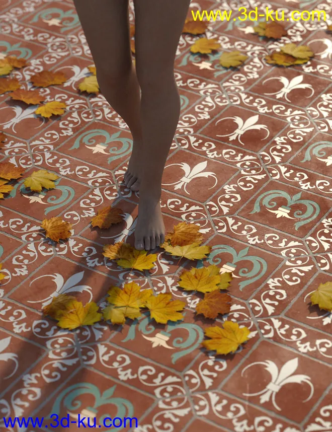 Medieval Inspired Floor Tile Shaders模型的图片9