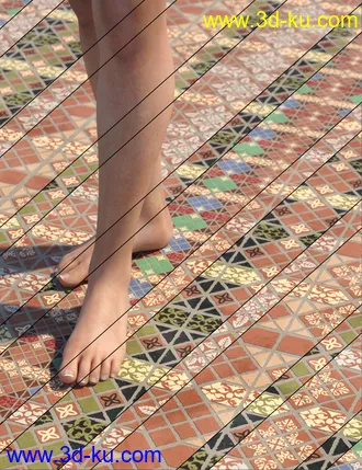3D打印模型Medieval Inspired Floor Tile Shaders Vol 4的图片