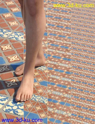 3D打印模型Medieval Inspired Floor Tile Shaders Vol 4的图片