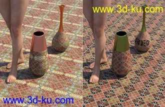 3D打印模型Medieval Inspired Floor Tile Shaders Vol 4的图片