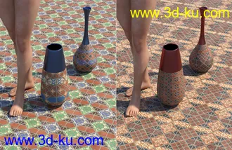 3D打印模型Medieval Inspired Floor Tile Shaders Vol 4的图片