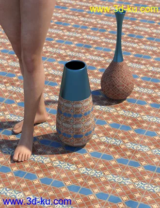 3D打印模型Medieval Inspired Floor Tile Shaders Vol 4的图片