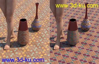 3D打印模型Medieval Inspired Floor Tile Shaders Vol 4的图片
