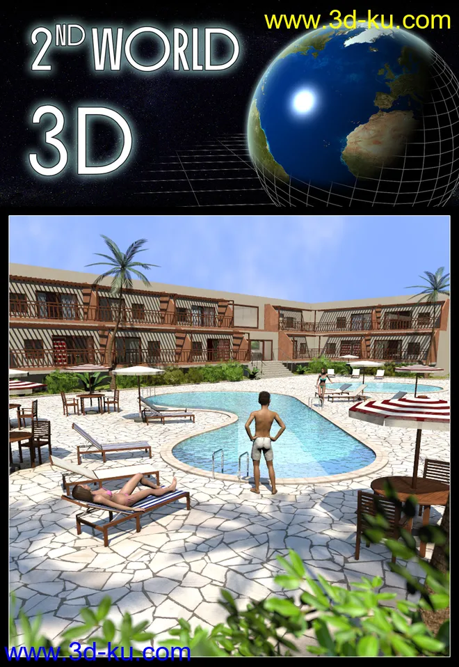 Mediterranean Hotel, Marbella模型的图片1