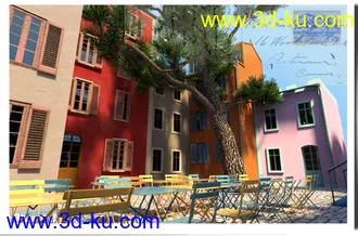 3D打印模型Mediterranean Seashore的图片