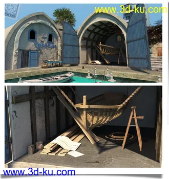 3D打印模型Mediterranean Seashore的图片