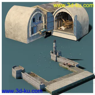 3D打印模型Mediterranean Seashore的图片