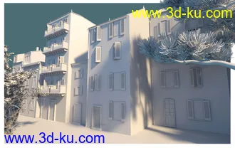 3D打印模型Mediterranean Seashore的图片