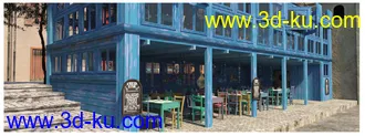 3D打印模型Mediterranean Seashore的图片