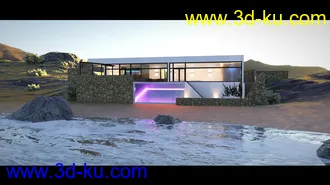 3D打印模型Mediterranean Villa的图片