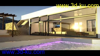 3D打印模型Mediterranean Villa的图片