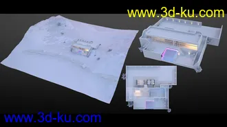 3D打印模型Mediterranean Villa的图片